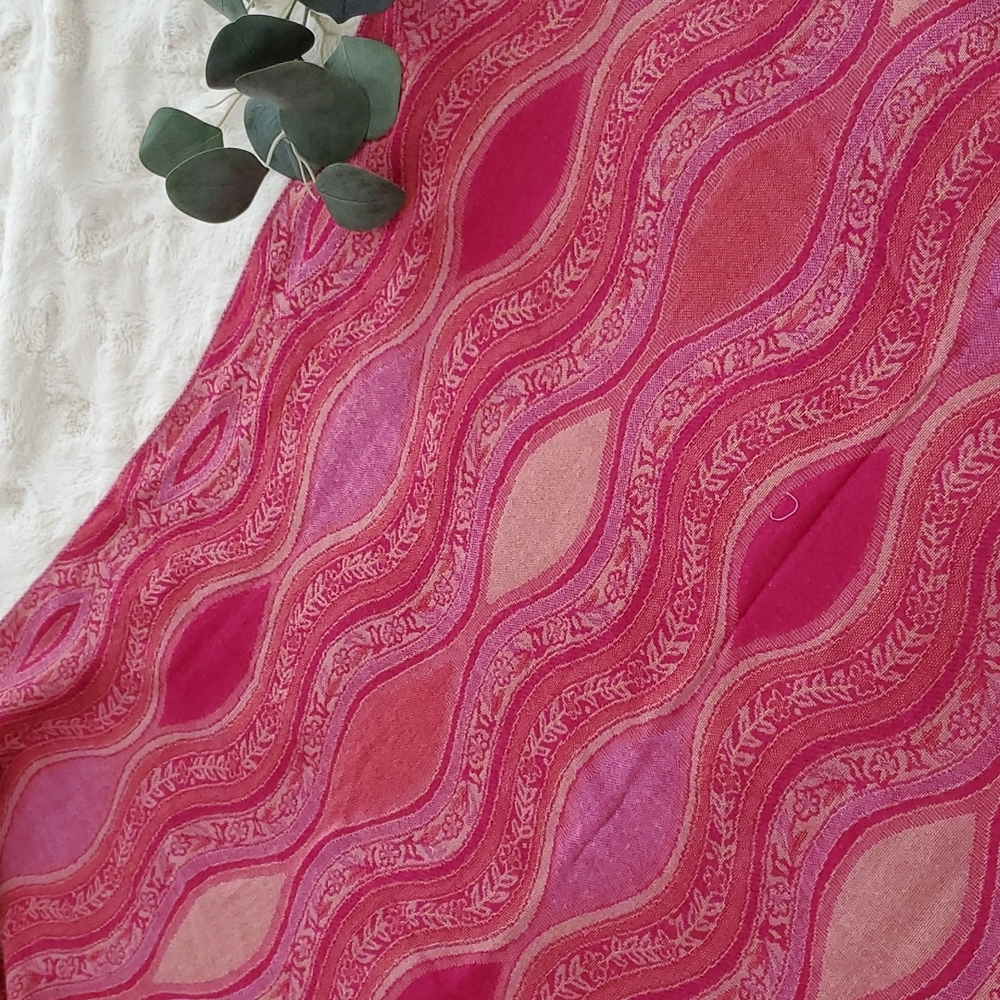 Scarf Set - Red + Pink - Picture 7 of 7